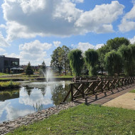 Zmodernizowany Park im. Marii i Lecha Kaczyńskich w Lęborku