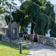 Nowe oblicze nabrzeża jeziora Lugano.