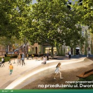 Nowy plac Grzegórzecki w Krakowie