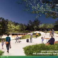 Nowy plac Grzegórzecki w Krakowie
