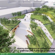 Nowy plac Grzegorzecki w Krakowie