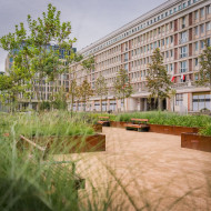 Plac Powstańców Warszawy po przebudowie