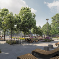 Zielony plac na Pradze - 18 tysięcy roślin