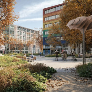 przebudowy ulic, placów i zieleńców w centralnej części Starej Pragi