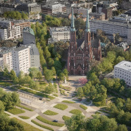przebudowy ulic, placów i zieleńców w centralnej części Starej Pragi