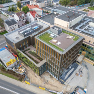 Zielona ściana i ogród na dachu zmieniają 