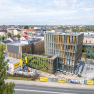 Zielona ściana i ogród na dachu zmieniają 