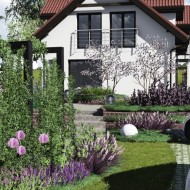 projekt ogrodu, aranżacja ogrodu, KOKON Zespół Architektoniczny, ciekawy ogród