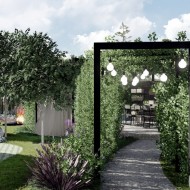 projekt ogrodu, aranżacja ogrodu, KOKON Zespół Architektoniczny, ciekawy ogród