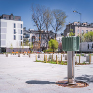Nowy zielony plac na Pradze-Północ już otwarty