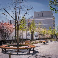 Nowy zielony plac na Pradze-Północ już otwarty
