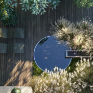 Kieszonkowy ogród w Stuttgarcie