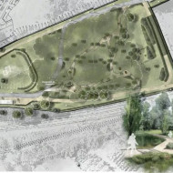 projekt zieleni wokół pompejów