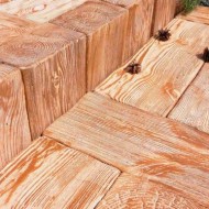 aranżacje ogrodu, architektura krajobrazu, pino, drewniane palisada, przydomowe alejki, ogrody, projektowanie ogrodów