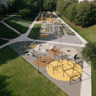 Plac zabaw Kovo 11 Park w Kownie