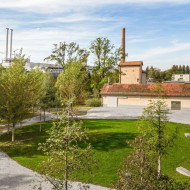zurych, rewitalizacja przestrzeni poprzemysłowej, projekt zieleni