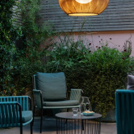 projekt małego patio