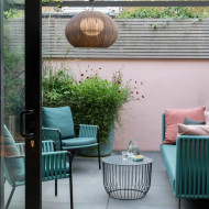 projekt małego patio