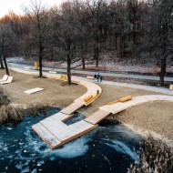projekt parku, pomysł na park, ciekawy park, Schelokovsky Hutor, Schelokovsky Hutor Forest Park, OGOROD, ArchDaily&Strelka Award 2019