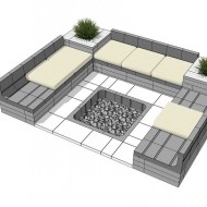 Betonowe meble ogrodowe Polbruk