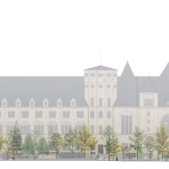 Plac przed Centrum Kultury Zamek w Poznaniu