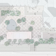 Plac przed Centrum Kultury Zamek w Poznaniu