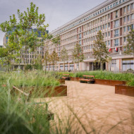 Plac Powstańców Warszawy po przebudowie
