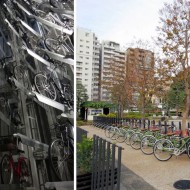 podziemny parking rowerowy