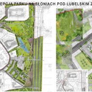 Projekt nowych Błoni pod lubelskim Zamkiem