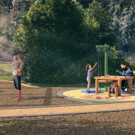 Projekt placu zabaw dla dzieci i dla dorosłych