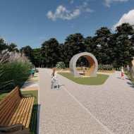 Nowy park miejski w Dobrodzieniu zmieni oblicze miasta