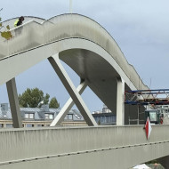 Kładka na krakowskim Kazmierzu