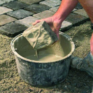 kostka brukowa, ogród, projekt ogrodu