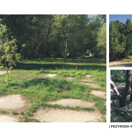 Park przy ulicy Idzikowksiego we Wrocławiu