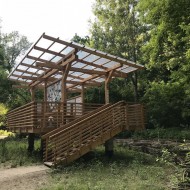 Dolina Wkry, park w pomiechówku