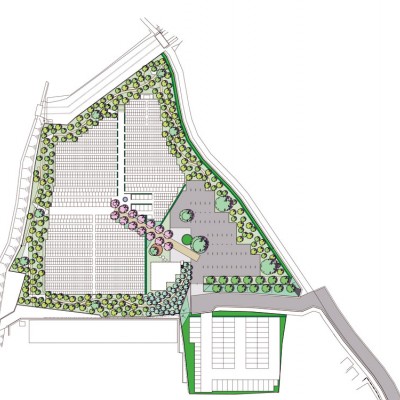 plan zgospodarownia cmentarza