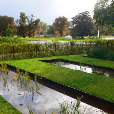 Park wokół opactwa