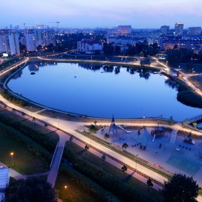 Park nad Balatonem