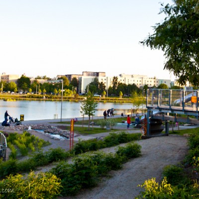Park nad Balatonem