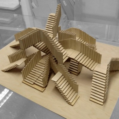 Makieta Endless Stair
