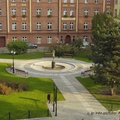 Skwer na Placu Króla Władysława Jagiełły