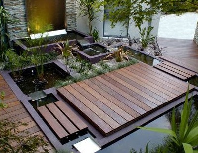 Wodne patio