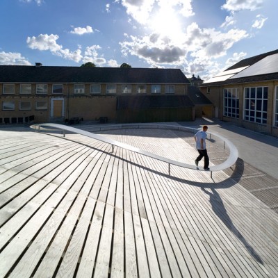 Dach hali sportowej