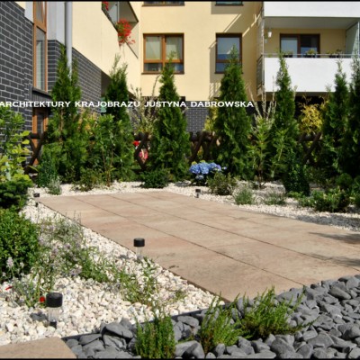Ogród - Pracownia Architektury Krajobrazu Justyna Dąbrowska