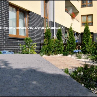 Ogród - Pracownia Architektury Krajobrazu Justyna Dąbrowska