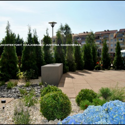 Ogród - Pracownia Architektury Krajobrazu Justyna Dąbrowska