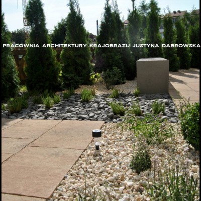 Ogród - Pracownia Architektury Krajobrazu Justyna Dąbrowska