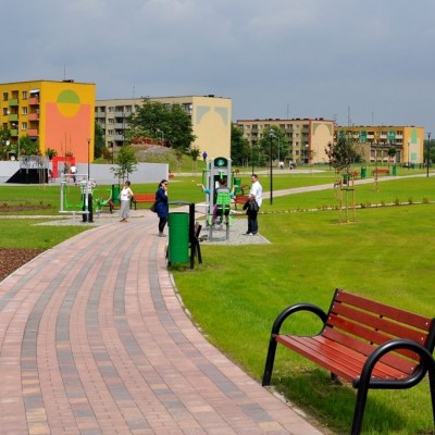 Projektanci: architekt krajobrazu Jakub Botwina, architekt Stanisław Botwina